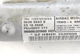 1542550 штора подушек безопасности Peugeot 308 2008