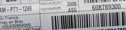 2048602402 штора подушек безопасности Mercedes-Benz GLK (X204) 2009