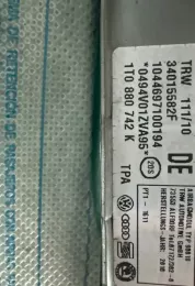 1044697100194 штора подушек безопасности Volkswagen Touran II 2012