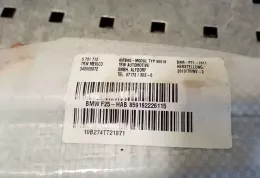 34060507E штора подушек безопасности BMW X3 F25 2011