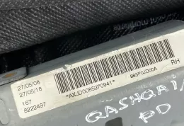8222467 штора подушек безопасности Nissan Qashqai 2008