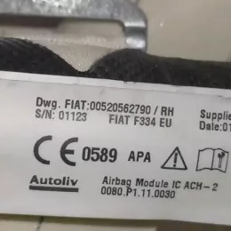 52085841 штора подушок безпеки Fiat 500X 2018