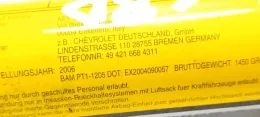 EX2004090057 штора подушек безопасности Chevrolet Captiva 2009