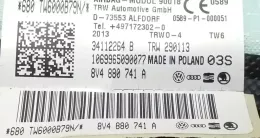 8V4880741A штора подушек безопасности Audi A3 S3 8V 2013