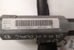 0292498 штора подушок безпеки Nissan Qashqai 2010