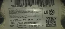 ASG8013K4Y4 штора подушек безопасности Volkswagen Golf VI 2008