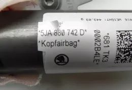 M1483 штора подушек безопасности Skoda Rapid (NH) 2016