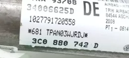1027791720558 штора подушек безопасности Volkswagen PASSAT B6 2008