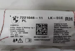 722104611 штора подушок безпеки BMW 7 G11 G12 2015