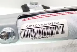 X12G34146649D01 штора подушок безпеки Nissan Leaf I (ZE0) 2014