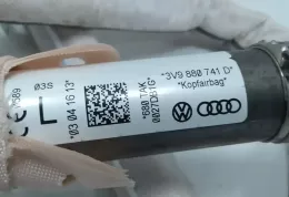 3V9880741 штора подушек безопасности Skoda Superb B6 (3T) 2008
