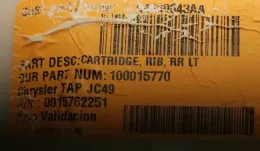 60346701C штора подушек безопасности Fiat Freemont 2011