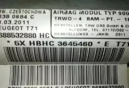 53741 штора подушек безопасности Peugeot 308 SW 2009