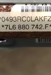 0493RC0LAKFZ штора подушок безпеки Volkswagen Touareg I 2004