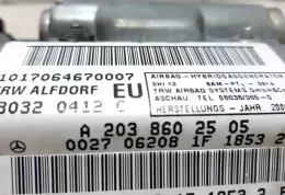 144688 штора подушок безпеки Mercedes-Benz C W203 2001