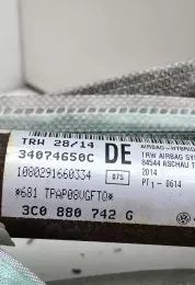 3C08807242G штора подушок безпеки Volkswagen PASSAT B7 2014