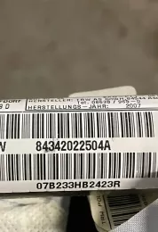 84342022504A штора подушек безопасности BMW X3 E83 2009
