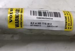 603771500D штора подушок безпеки Volvo S80 2007