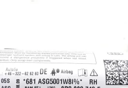 H111443000923410306 штора подушок безпеки Audi Q5 SQ5 2011