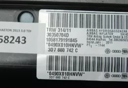 1058179191845 штора подушек безопасности Volkswagen Phaeton 2013
