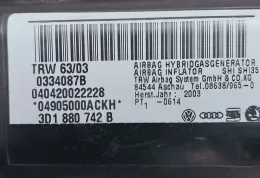 30323459 штора подушок безпеки Volkswagen Phaeton 2008