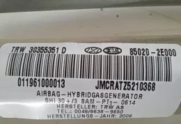 011961000013 штора подушок безпеки Hyundai Tucson JM 2007