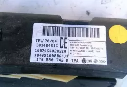 30646451C штора подушок безпеки Volkswagen Touran I 2004