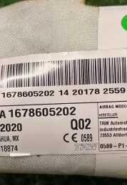 A1678605202 штора подушок безпеки Mercedes-Benz GLE W167 2019