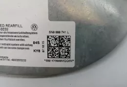 5N880741L штора подушок безпеки Volkswagen Tiguan 2008