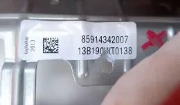 13B190WT0138 штора подушек безопасности BMW 5 F10 F11 2015