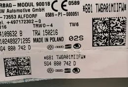 5G4880742D штора подушок безпеки Volkswagen Golf VII 2016