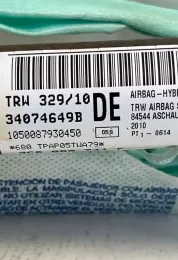 1050087930450 штора подушек безопасности Volkswagen PASSAT B7 2012