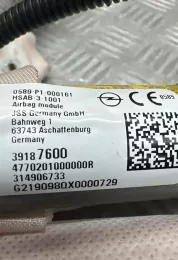 39187600 штора подушок безпеки Opel Astra K 2020