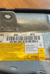 2098602205 штора подушок безпеки Mercedes-Benz CLK A209 C209 2004