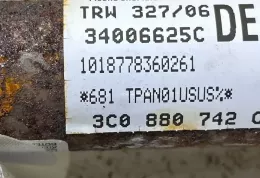 1018778360261 штора подушек безопасности Volkswagen PASSAT B6 2006
