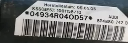 10011581 штора подушок безпеки Audi A3 S3 A3 Sportback 8P 2005