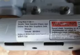 1054334 штора подушок безпеки Honda Jazz 2009