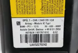 74868 штора подушок безпеки Opel Astra H 2005