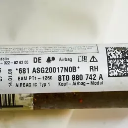 8T0880742A штора подушек безопасности Audi A5 8T 8F 2009