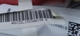 NX3ZL153300150 штора подушек безопасности Nissan Pulsar 2015
