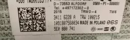 1091807560034 штора подушок безпеки Skoda Octavia Mk3 (5E) 2014