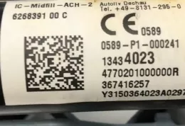 13434023 штора подушок безпеки Opel Corsa E 2014