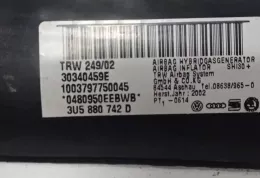 1003797750045 штора подушок безпеки Skoda Superb B5 (3U) 2005