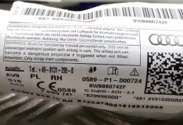 8W9880742F штора подушек безопасности Audi A4 S4 B9 2016
