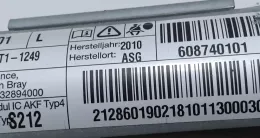 212860190218 штора подушек безопасности Mercedes-Benz E W212 2012