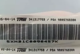 5XHB1C0090457K штора подушок безпеки Peugeot 308 2013