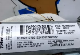 103378 штора подушек безопасности Fiat 500 2010