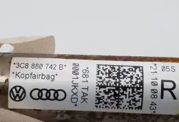 681TAK штора подушок безпеки Volkswagen PASSAT CC 2009