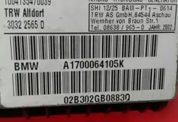 A1700064105K штора подушек безопасности BMW 5 E39