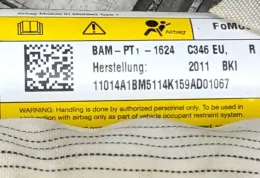 BM5114K159AD штора подушек безопасности Ford Focus 2010
